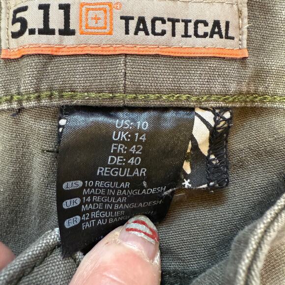 5.11 Tactical Women’s Defender-Flex Slim Pants Size 10 - Picture 9 of 14